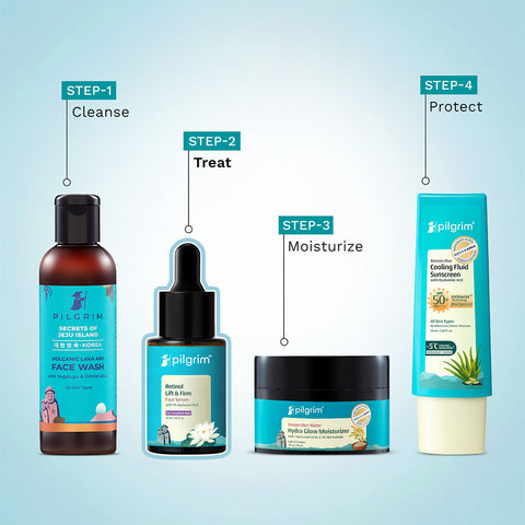 سيروم بيلجريم ريتينول وحمض الهيالورونيك لشد البشرة وتقويتها 30 مل