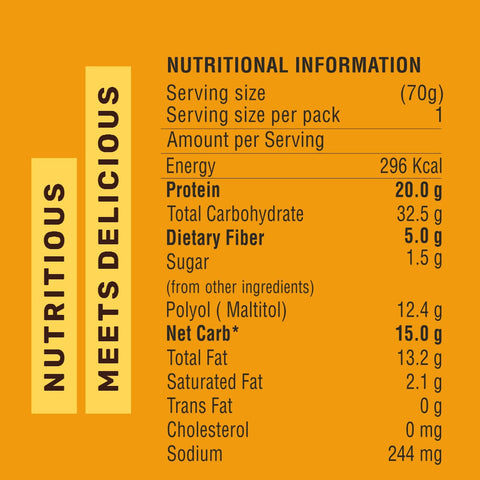 HELICIOUS PEANUT BUTTER PROTEIN BAR 70g