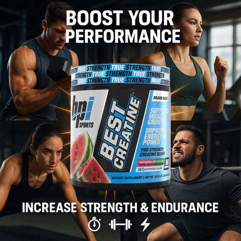 BPI Sports Creatine Powder - Watermelon Cooler, 300g, 50 Servings – image 4