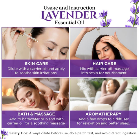 Rey Naturals Lavender Essential Oil pure 100 natural 15 ml