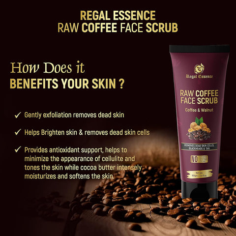 Vedapure regal essence Exfoliating Coffee Face Scrub 100 ml