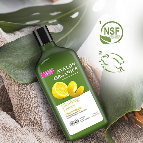 Avalon Organics Clarifying Lemon Conditioner, 325 Ml 11 Oz