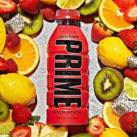 Prime Hydration Sports Drink Variety Pack - Energy Drink, Electrolyte Beverage - Lemon Lime, Tropical Punch, Blue Raspberry - 16.9 Fl Oz