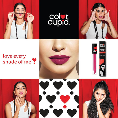 Color Cupid Liq Lipstick Long Stay Pink-P LL9 4ml