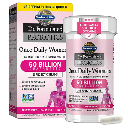 Garden Of Life Dr Formulated Probiotic Once Daily Womens 30 Caps