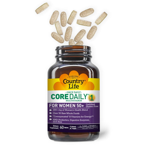 Country Life Core Daily 1 Women 50+ Tab 60's