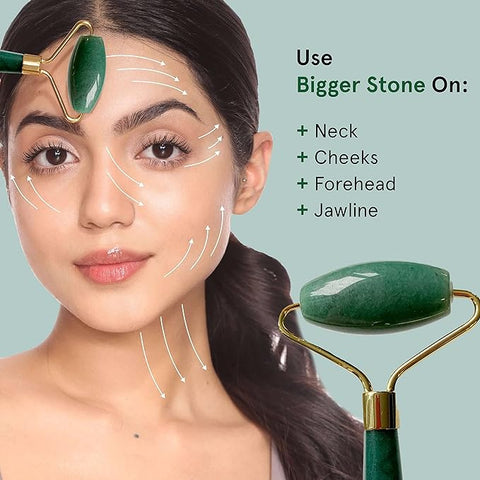 Be Bodywise Jade Roller | 100% Natural Jade Face Roller