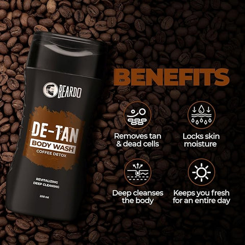 Beardo Detan Exfoliating Bodywash 200Ml