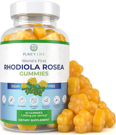 Purify Life World's First Sugar-Free Rhodiola Rosea Gummies 60