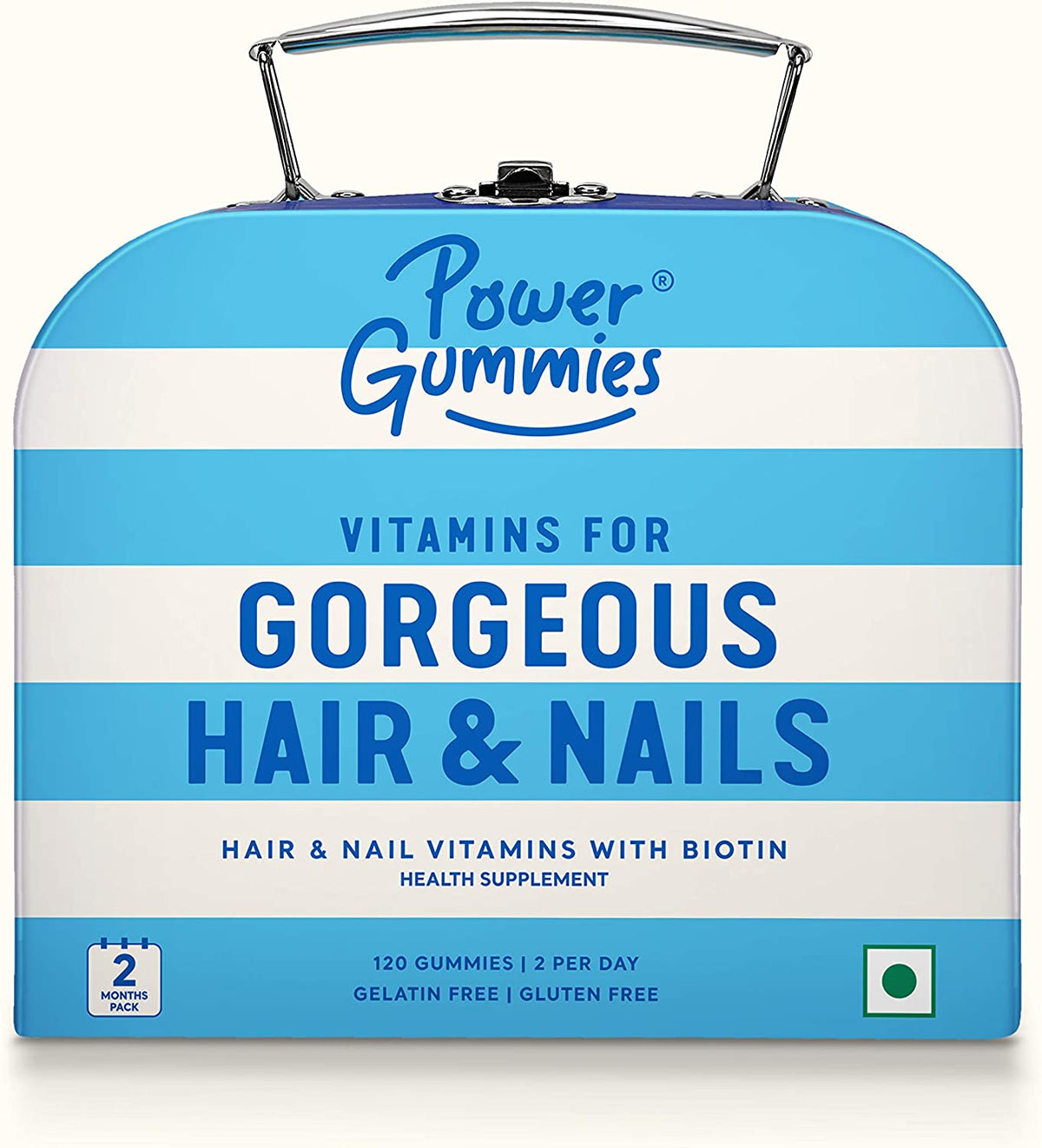 Power Gummies Hair & Nails Vitamin Gummies 120