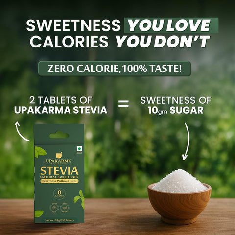 UPAKARMA Stevia Tablets 350 Count