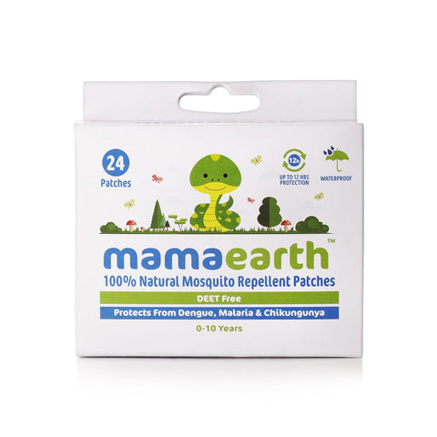 Mamaearth Natural Mosquito Repellent Patches, 24Pcs