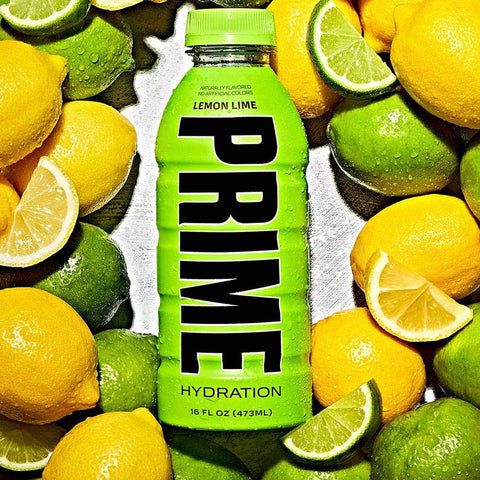 Prime Hydration Sports Drink Variety Pack - Energy Drink, Electrolyte Beverage - Lemon Lime, Tropical Punch, Blue Raspberry - 16.9 Fl Oz