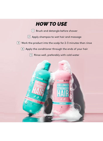 HAIR BURST Hair Growth Shampoo & Conditioner