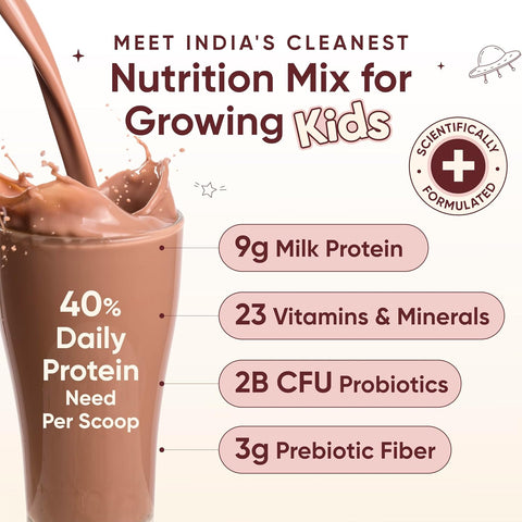 Wellbeing Nutrition Kids Superfuel - Milky Chocolate 400gms (12 servings)