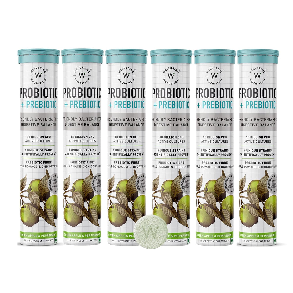 Wellbeing Nutrition Daily Probiotic + Prebiotic