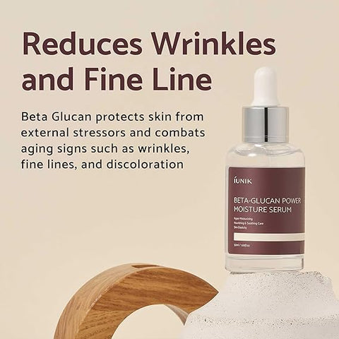 iUNIK 98% Beta-Glucan Power Deep Moisture Serum - Intense Hydration Extracts