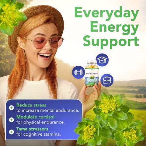 Purify Life World's First Sugar-Free Rhodiola Rosea Gummies 60