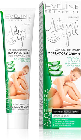 Ev Active Epil Depilatory Cream - Sensitve Skin 125ml