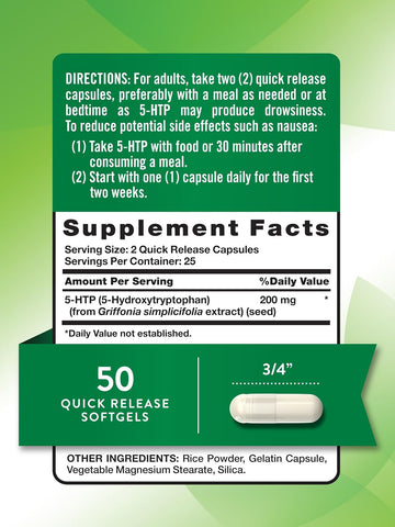NT 5 HTP 50CAP (24/CASE)
