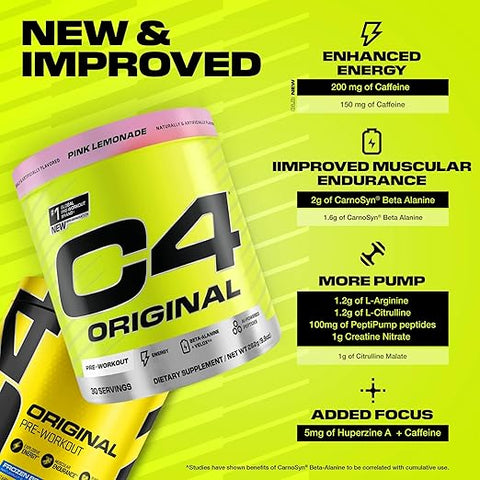 Cellucor C4 Original 30Srv Pink Lemonade