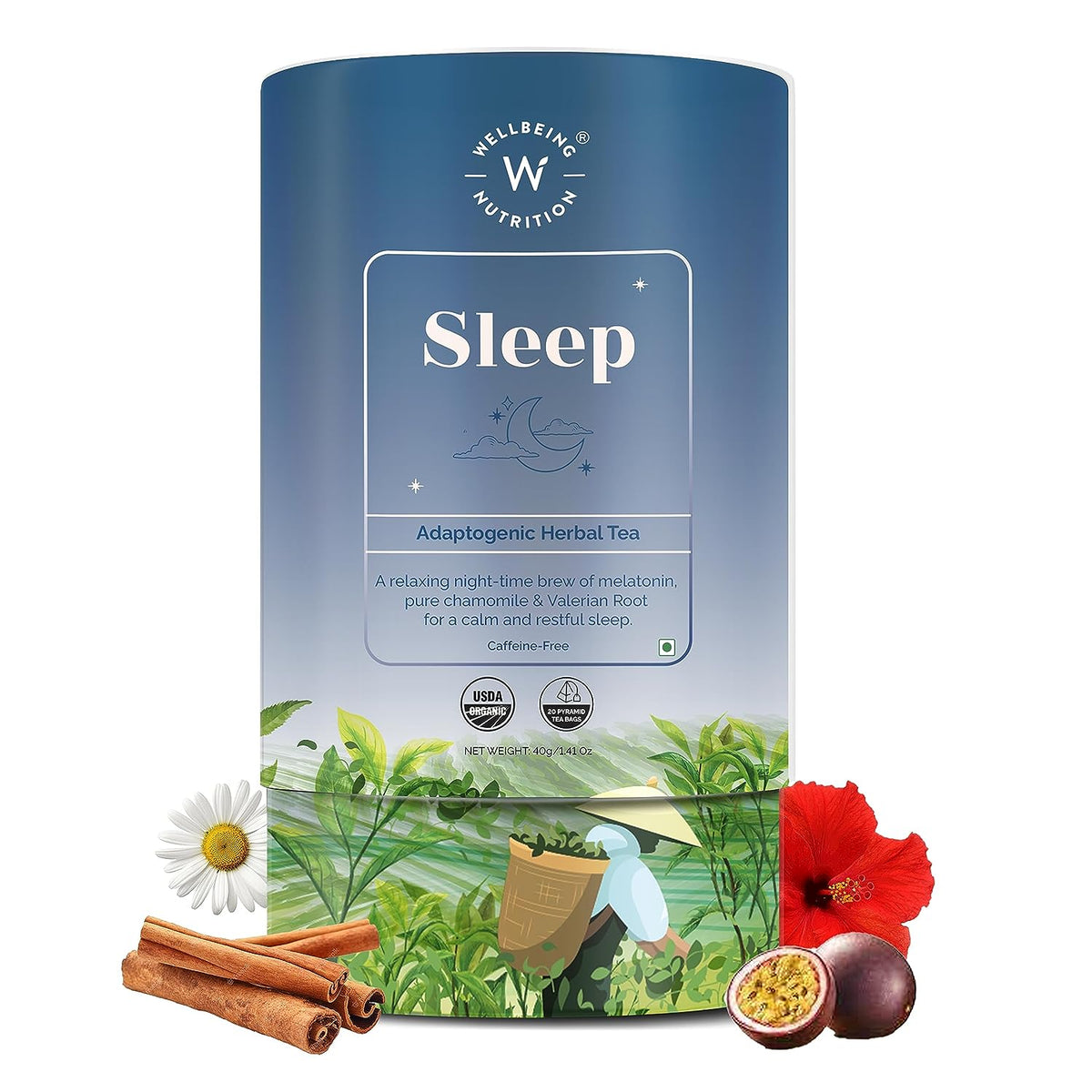 Wellbeing Nutrition Sleep Tea (20 Pyramid Tea Bags)