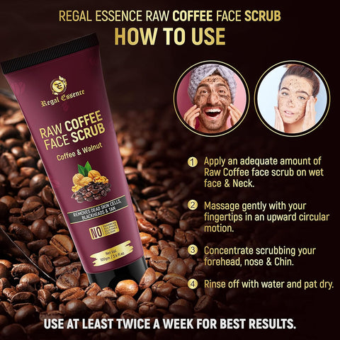 Vedapure regal essence Exfoliating Coffee Face Scrub 100 ml