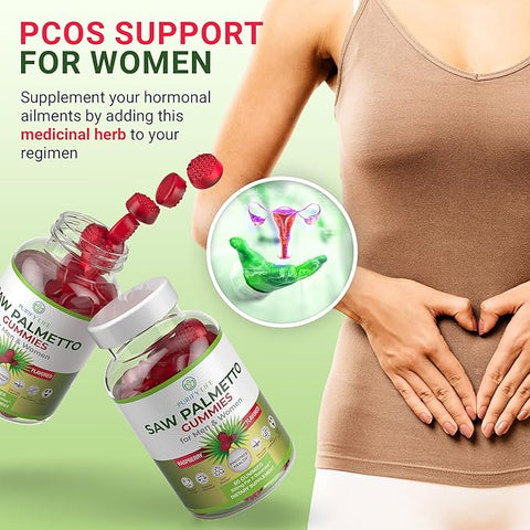 Purify Life Vegan Saw Palmetto Gummies 60 for Women & Men