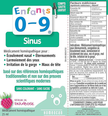 Kids 0 - 9 Sinus (All in One) 25ml
