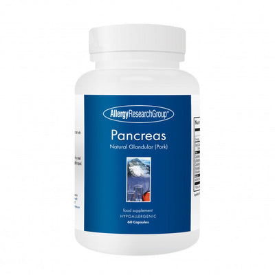 Allergy Research Pancreas Pork Natural Glandular 60Caps