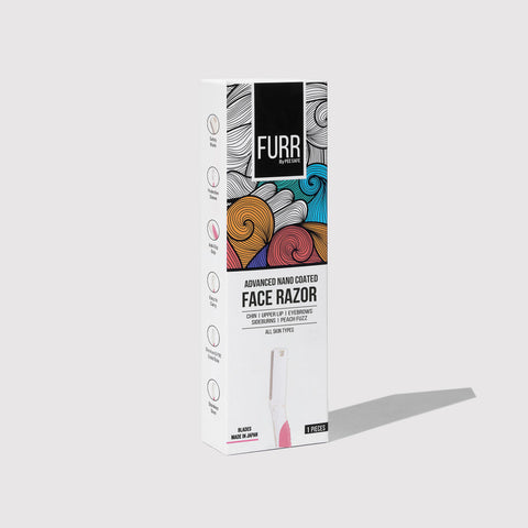 Pee Safe Furr Advanced Nano Coated Face Razor 1Pc