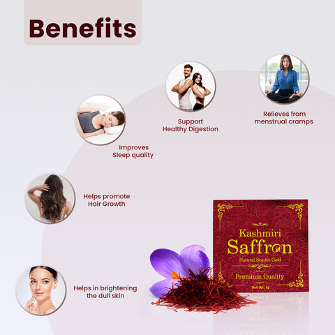 Vedapure A+ Grade Original Kashmiri Saffron