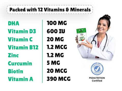 Little Joys Brain Health Gummies 7+ ( Strawberry ) - 30 N
