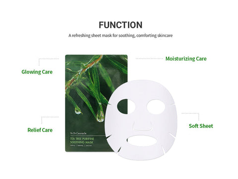 Dr.Ceuracle Tea Tree Purifine Soothing Mask 23Ml*10Ea