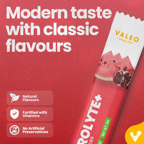 Valeo Hydration Electrolyte+ Multi Flavour Combo