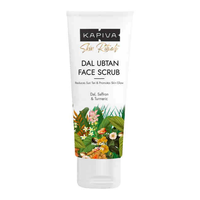 Kapiva Skin Rituals Dal Ubtan Face Scrub 100G