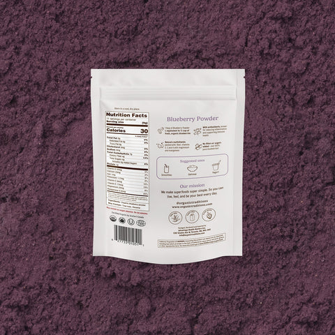 Organic Traditions Blueberry Powder, 100 Gm
