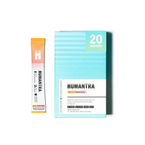 Humantra Electrolyte Berry Pomegranate 70g + Humantra Electrolyte Himalayan Lime 72g + Humantra Electrolyte Lychee flavour 80g