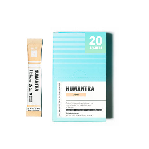 Humantra Electrolyte Berry Pomegranate 70g + Humantra Electrolyte Elderberry 90g + Humantra Electrolyte Lychee flavour 80g