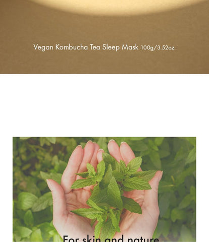 Dr.Ceuracle Vegan Kombucha Tea Sleep Mask 100G