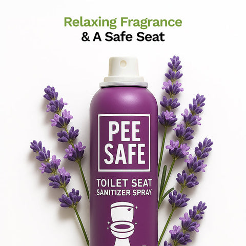 Pee Safe Toilet Seat Sanitizer Lavender 75Ml