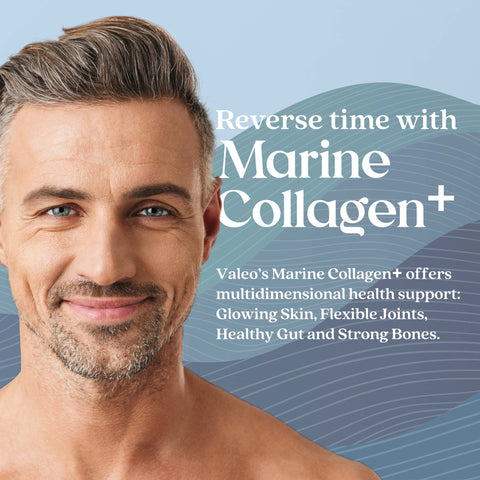 Best Anti Ageing Kit - THE DERMA CO 0.3% RETINOL SERUM 30 ml and Valeo Marine Collagen