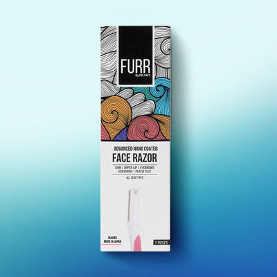 Pee Safe Furr Advanced Nano Coated Face Razor 1Pc