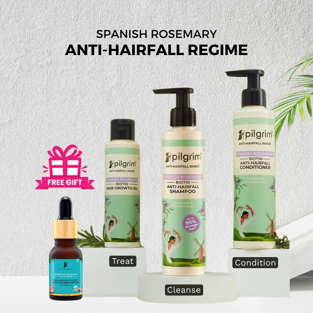 Pilgrim Spanish Rosemary & Biotin Anti Hairfall Shampoo