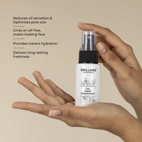 Brillaire Oil Away Serum Mist 50Ml