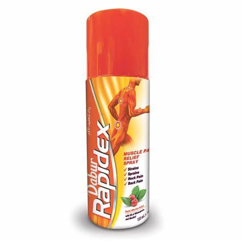 Dabur Rapidex Muscle and Joint Pain Relief Spray, 150 mL