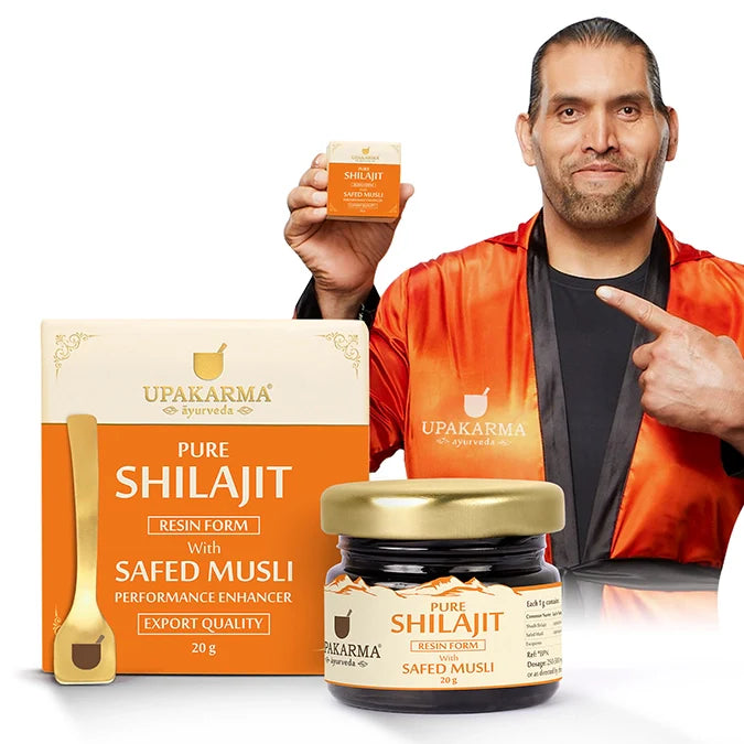 UPAKARMA Shilajit with Safed Musli Resin 20g