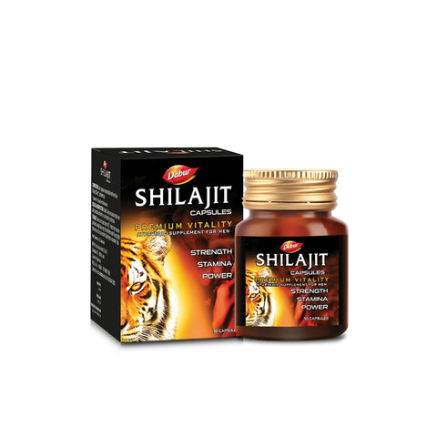 Dabur Shilajit Gold 30 Capsules Buy 1 Get 1 Free