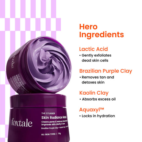 Foxtale The Stunner Skin Radiance Mask