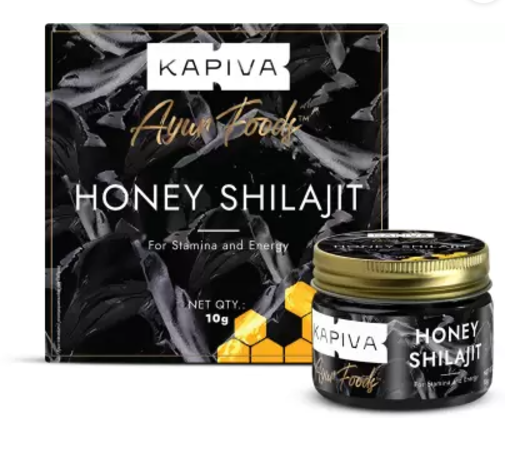 Kapiva Shilajit Honey Resin 10 Gm